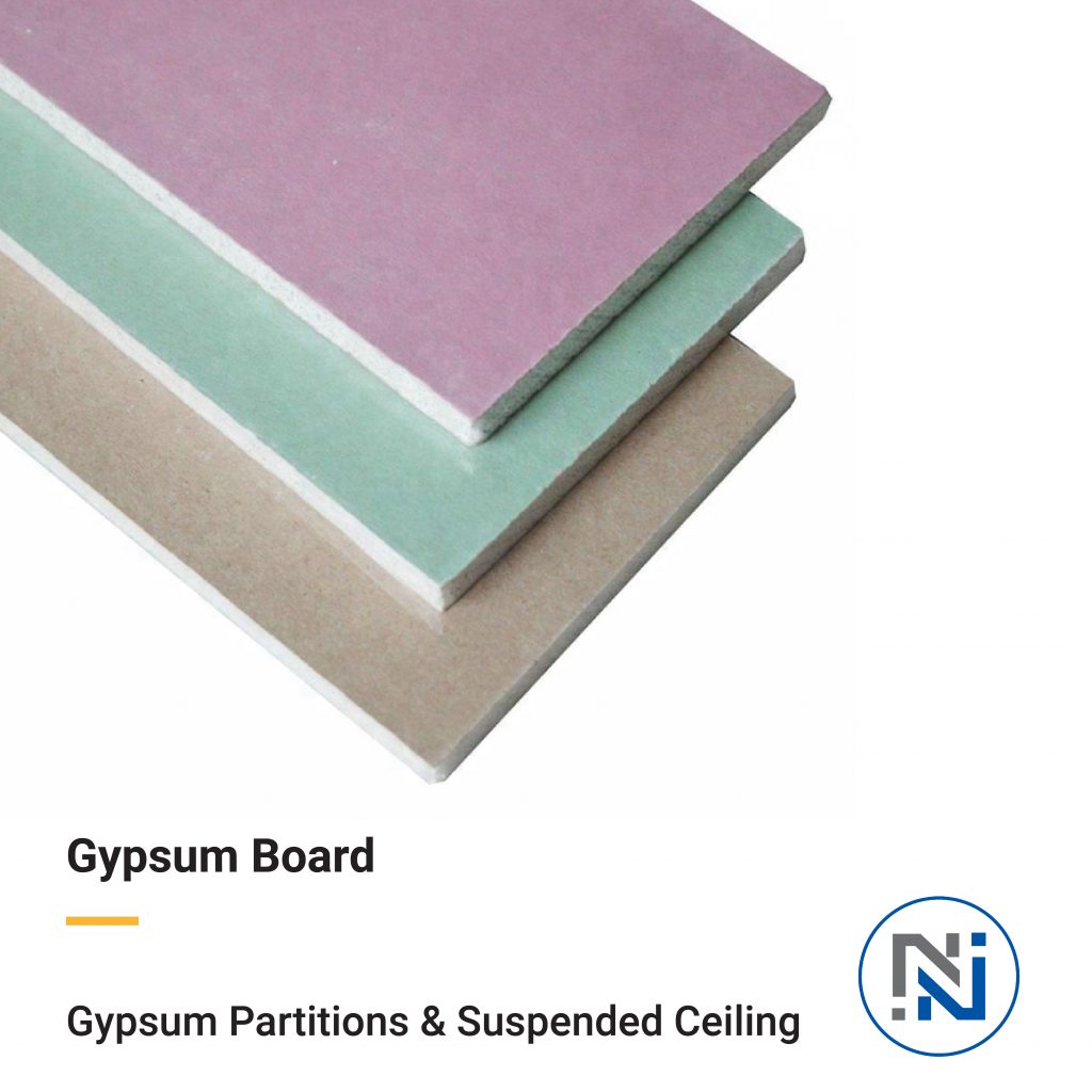 This gypsum board is perfect It's made from high-quality, lightweight gypsum for maximum durability, and is easy to install and suitable for any kind of temperature. 